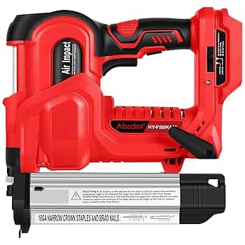 充電式 ピンタッカ コードレスタッカー 充電式 エア タッカー 18V Amazon | Abeden 充電式ピンタッカ コードレスタッカー 充電式